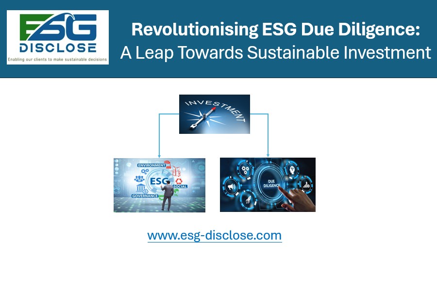 Revolutionising ESG Due Diligence